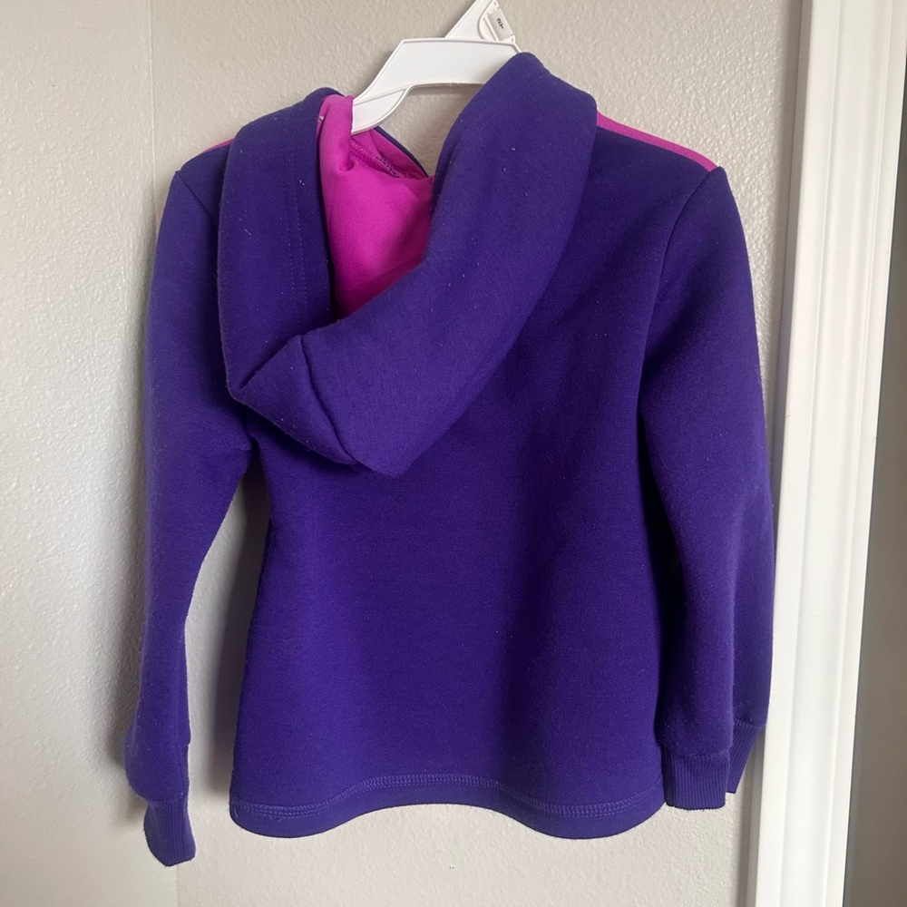 Ghost Spider Kids Hoodie - Purple and Pink - Picture 2 of 2